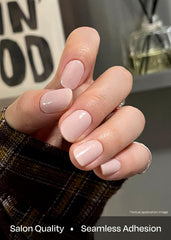 ohora nail strips application step demonstrates beginner-friendly process