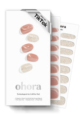 ohora NMuse Glow box with wraps for a fast at-home salon look