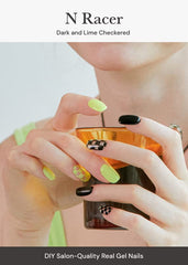 Ohora N Racer application at home demonstrates easy, mess-free nails in minutes.