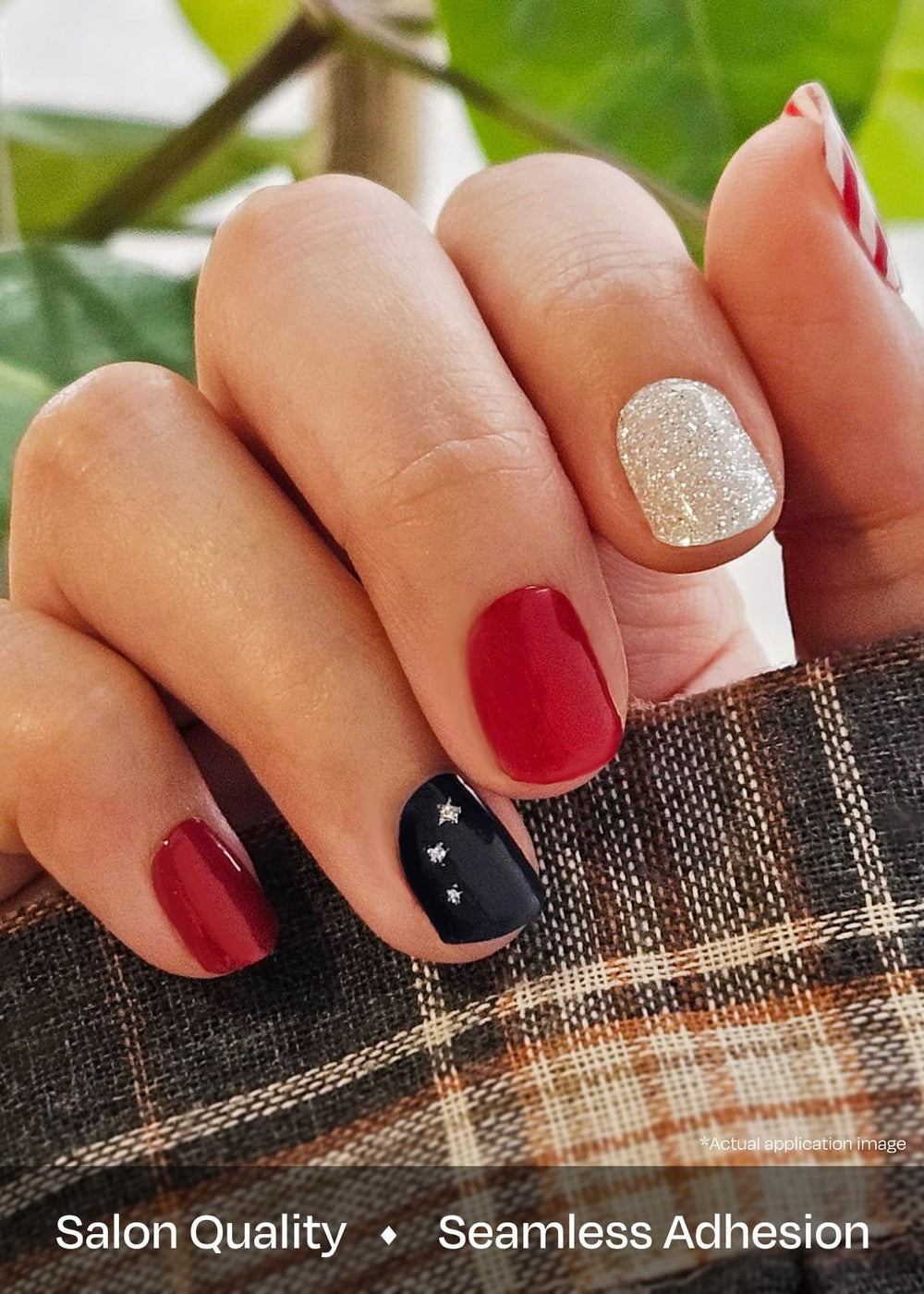 ohora perfect-fit 60 percent cured gel nails adapt to all nail shapes.