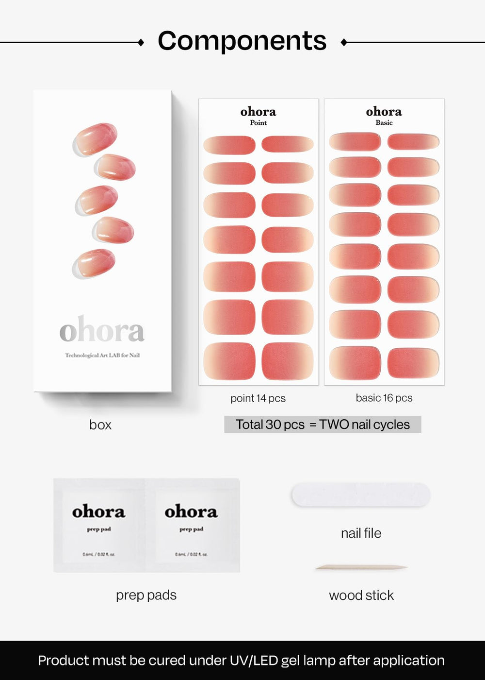 ohora prep pads aid cleaning nails before application