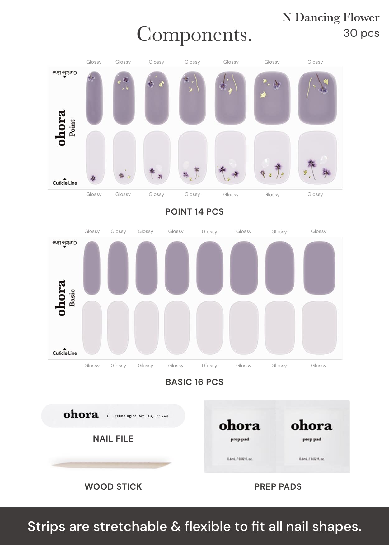 Ohora salon-quality finish at home image suggests professional-looking results.