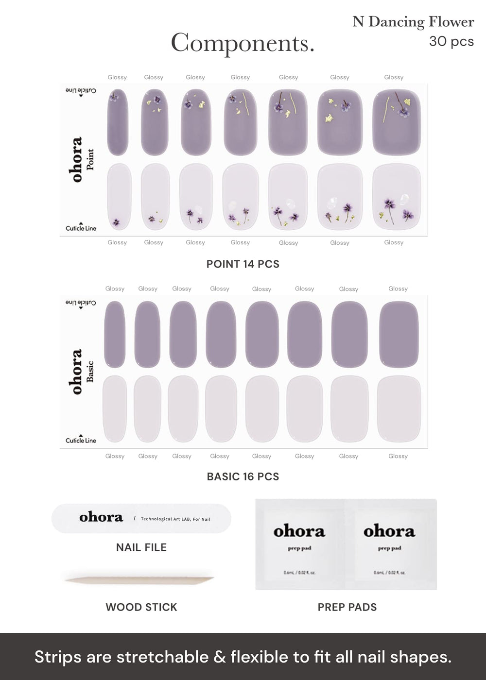Ohora salon-quality finish at home image suggests professional-looking results.