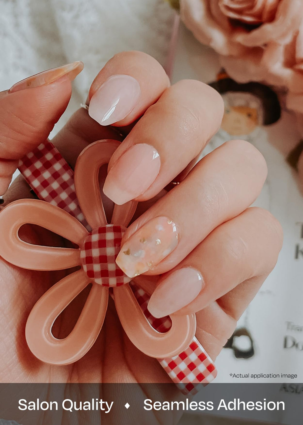 ohora salon-quality nail strips long wear shows durable two-week potential