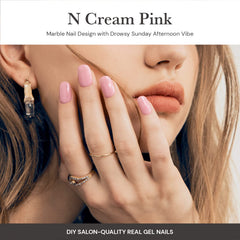 ohora Semi-Cured Gel Nail-Wrap Texture highlights a glossy finish that lasts with proper curing.