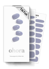ohora semi cured nail strips N Cream Cloud box shows salon-quality at home