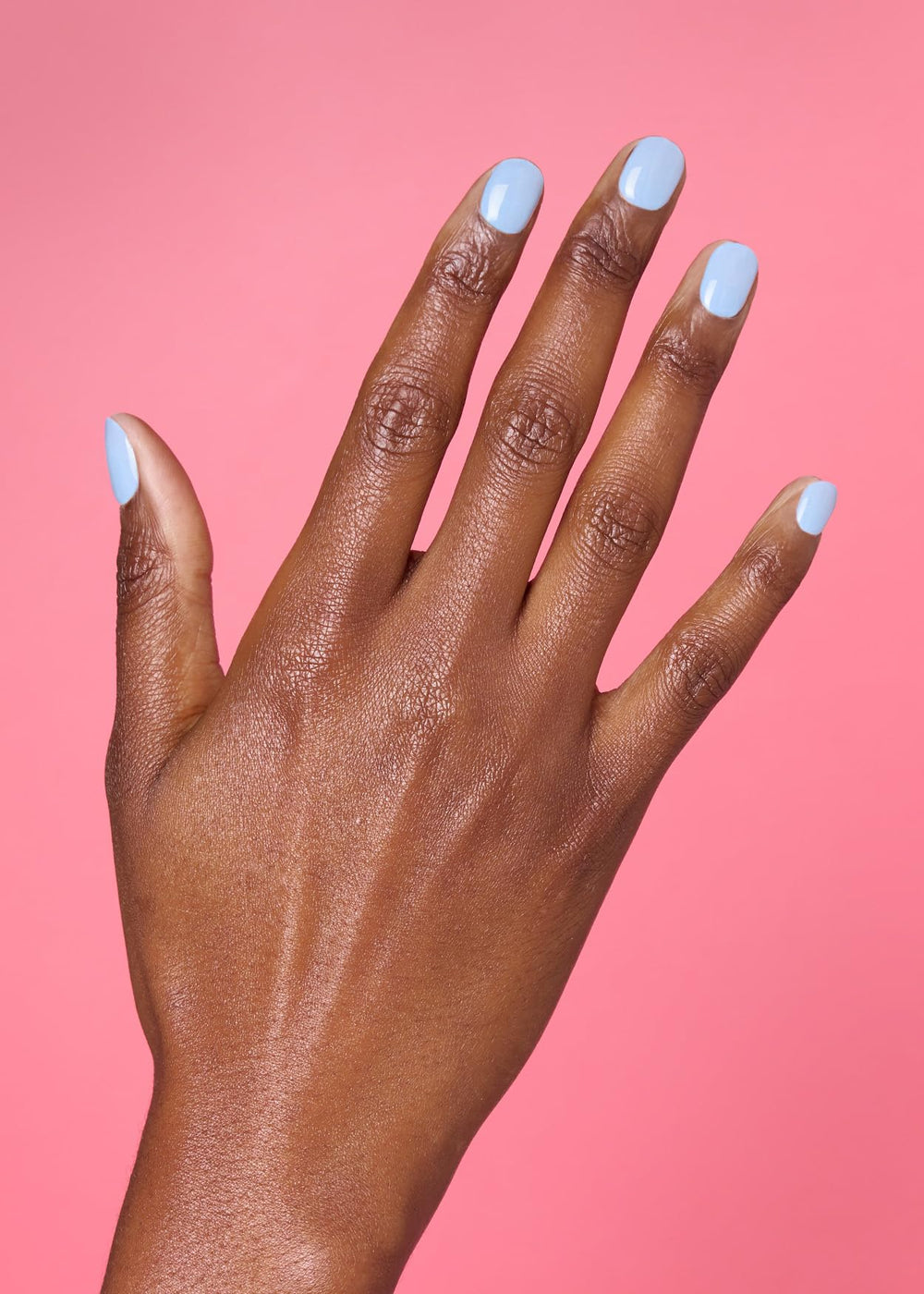 ohora semi cured nail strips n cream sky close-up wraps in sizes