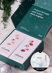 ohora Santa Cane designs for easy festive nails you can apply quickly