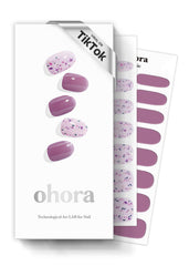 ohora n violeta box opened shows kit contents for at-home salon-quality manicure.