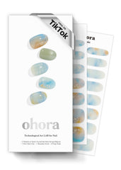 ohora Semi Cured Gel Nail Strips veil packaging shows at-home kit convenience