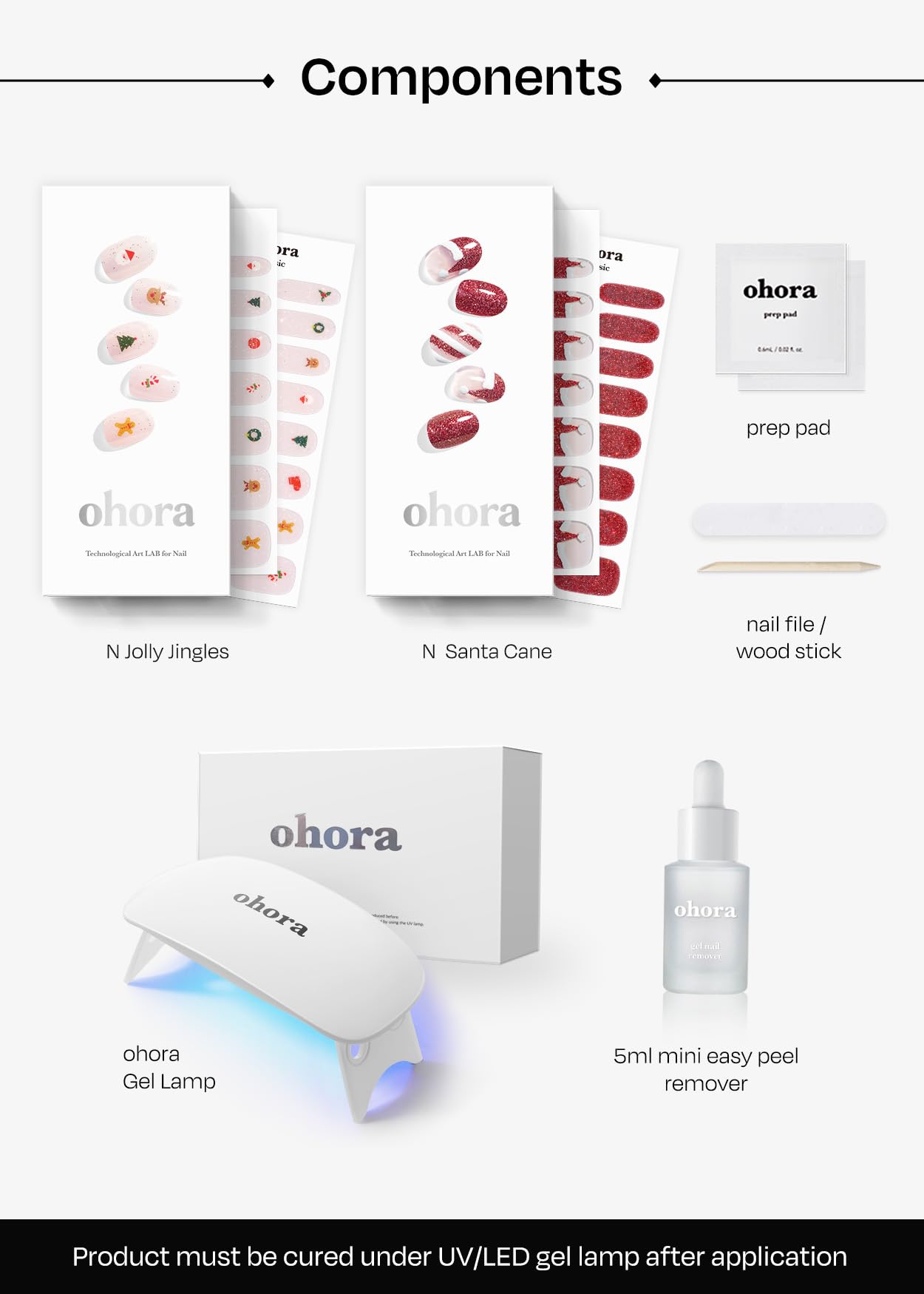 ohora waterproof top gel layer close-up on glossy finish