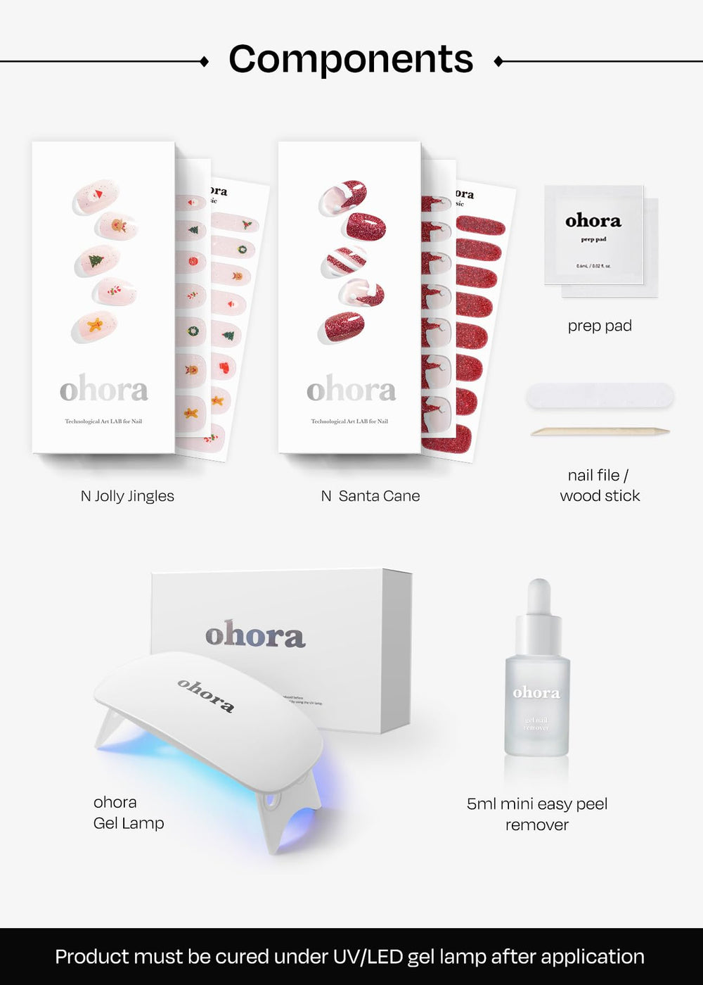ohora waterproof top gel layer close-up on glossy finish