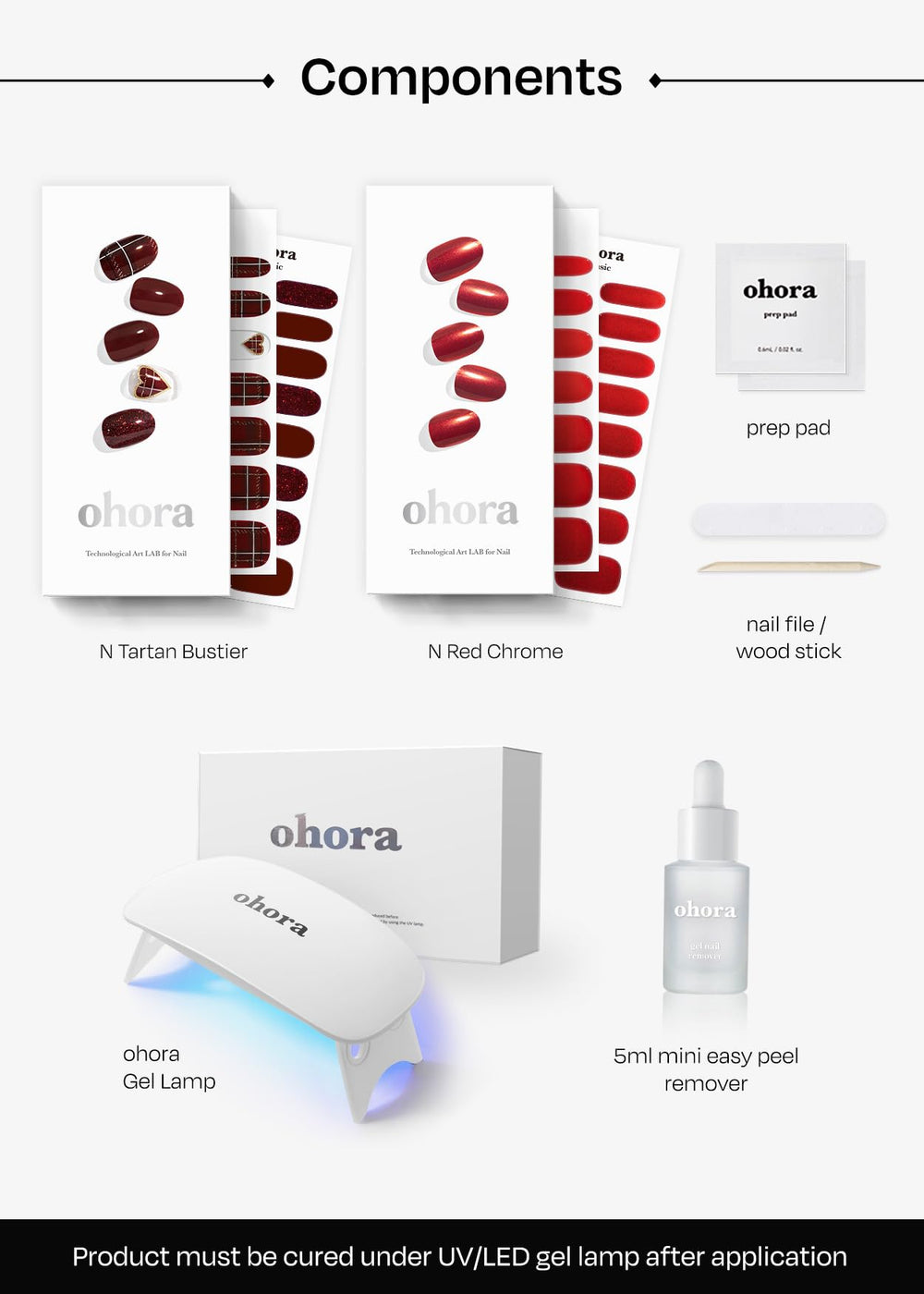 ohora-waterproof-top-gel-layer-finish-closeup emphasizes durable, chip-resistant look.