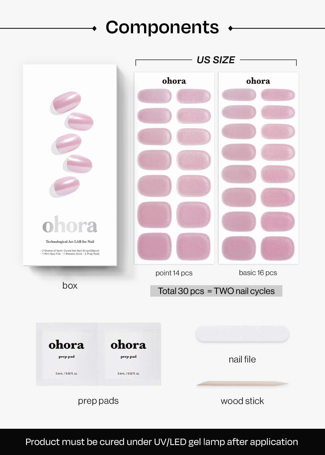 ohora waterproof top gel layer helps wear up to 2 weeks