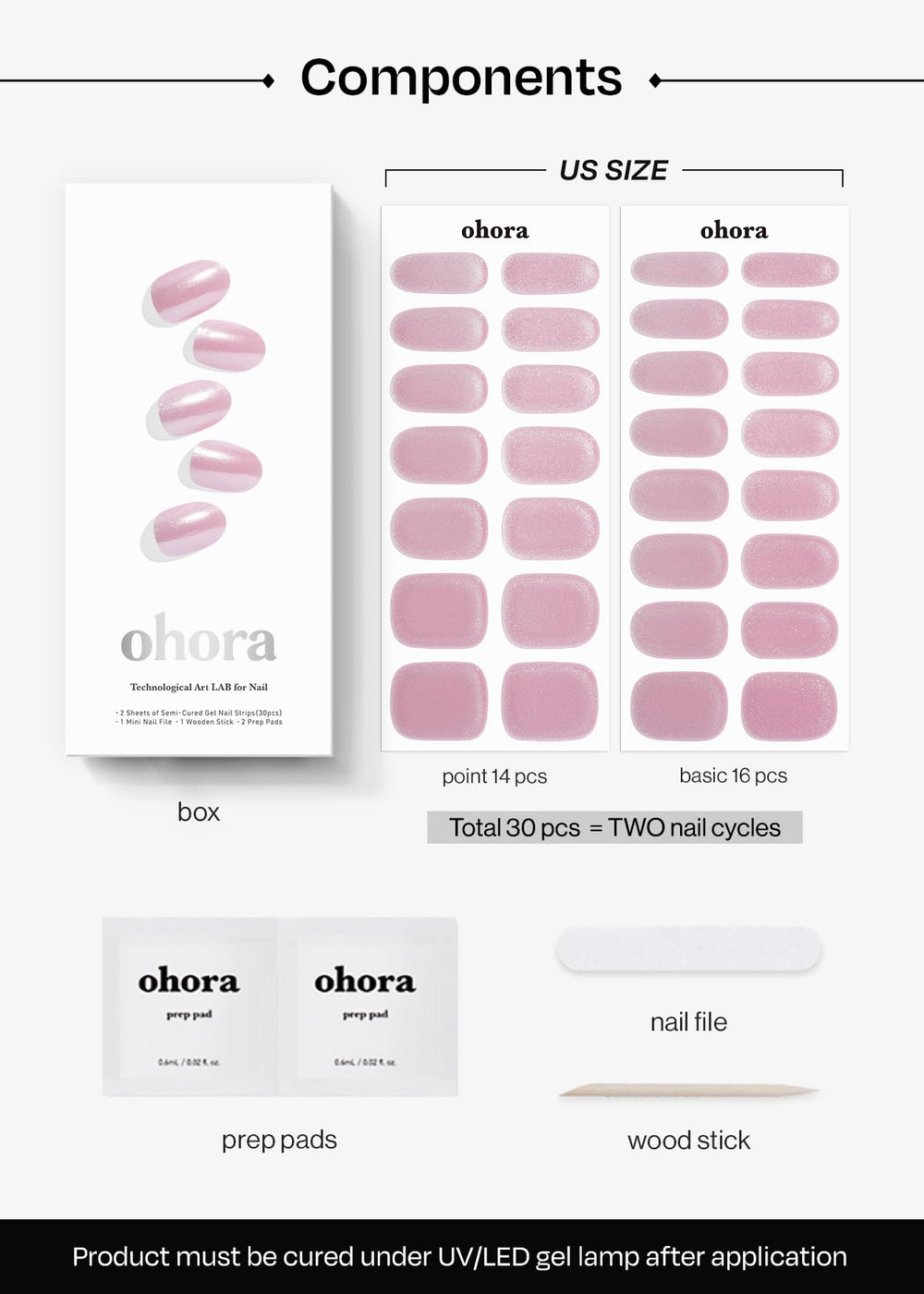 ohora waterproof top gel layer helps wear up to 2 weeks