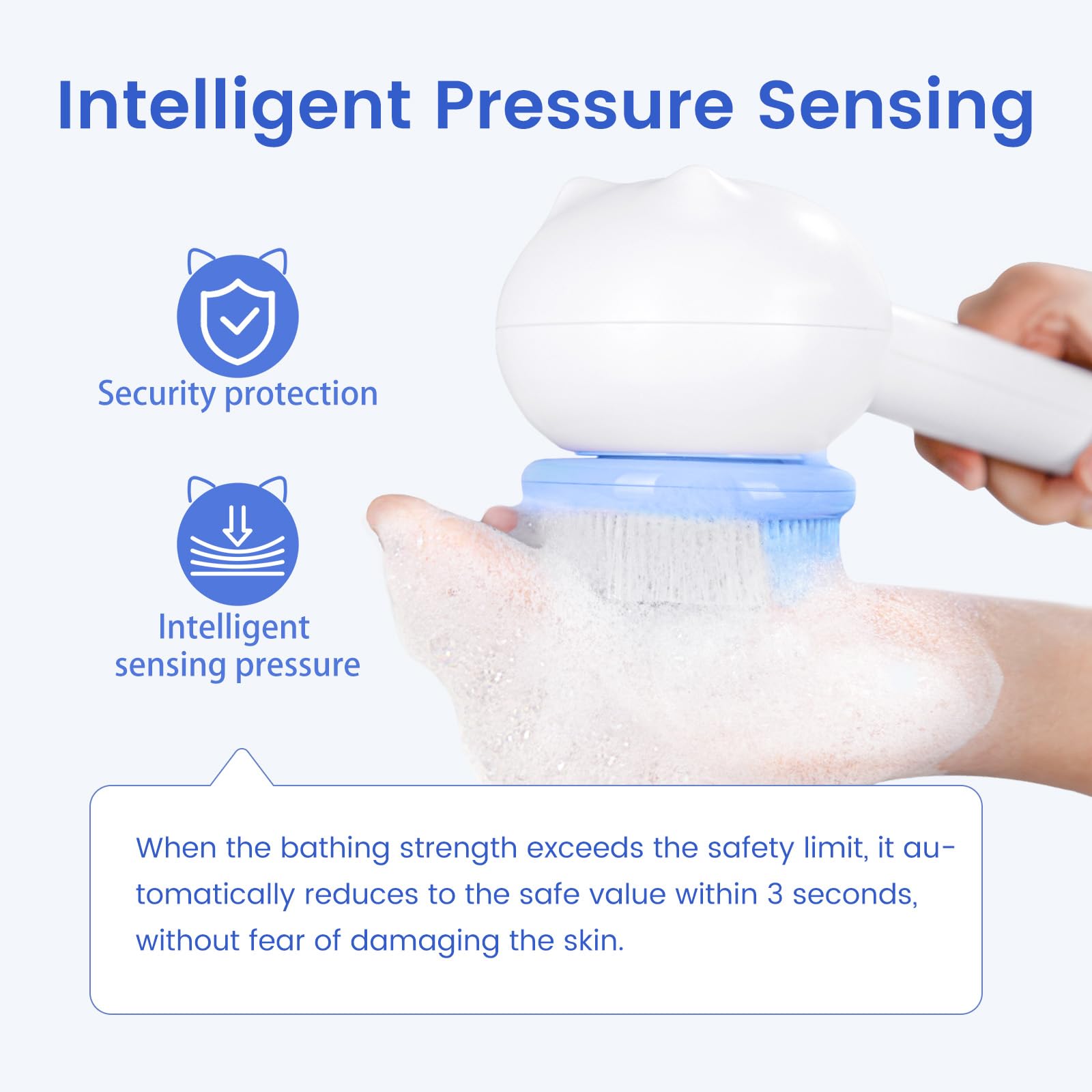 Oh,XIYU electric back scrubber suitable for kids and adults in daily routines