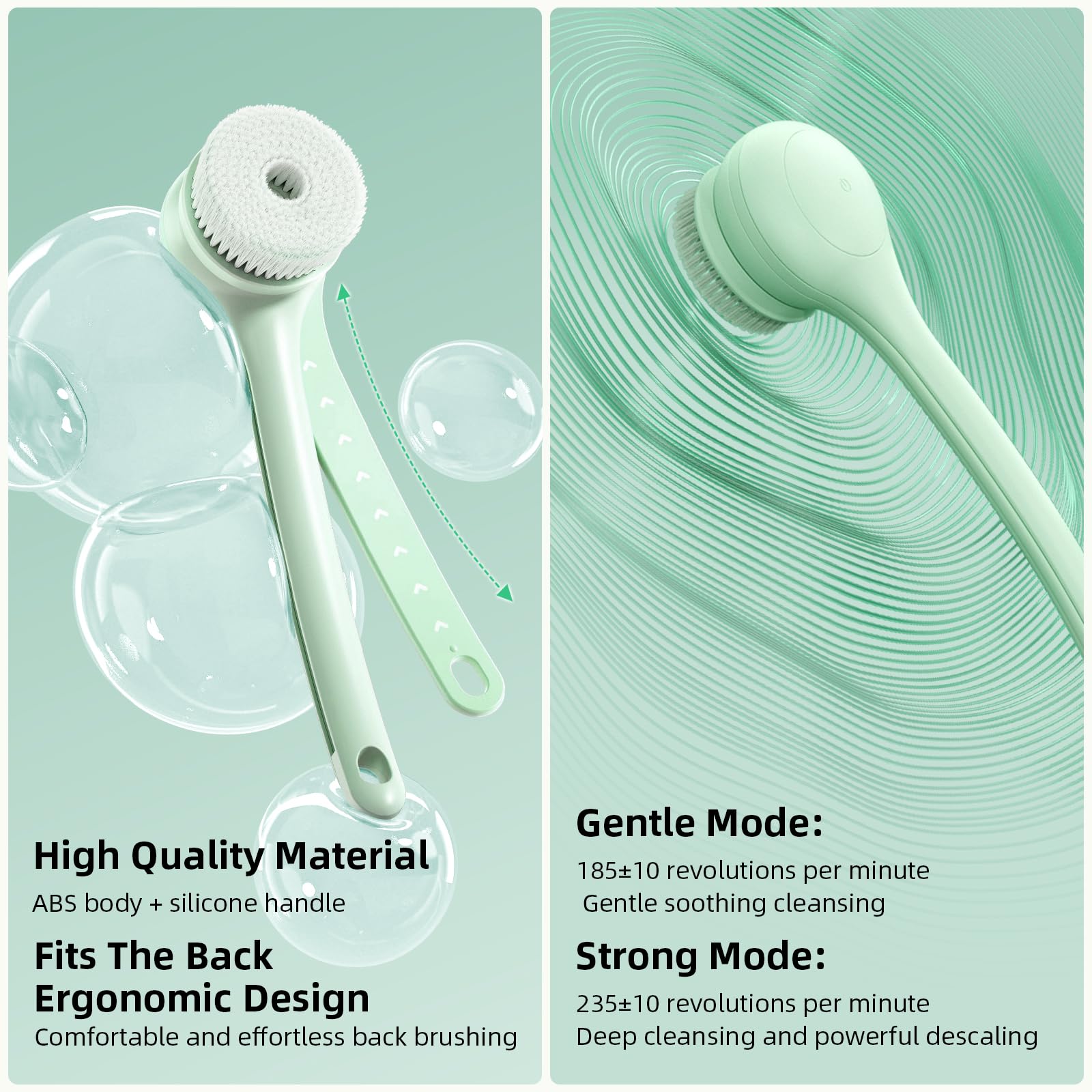 Oh,XIYU IPX7 waterproof design for safe shower use.