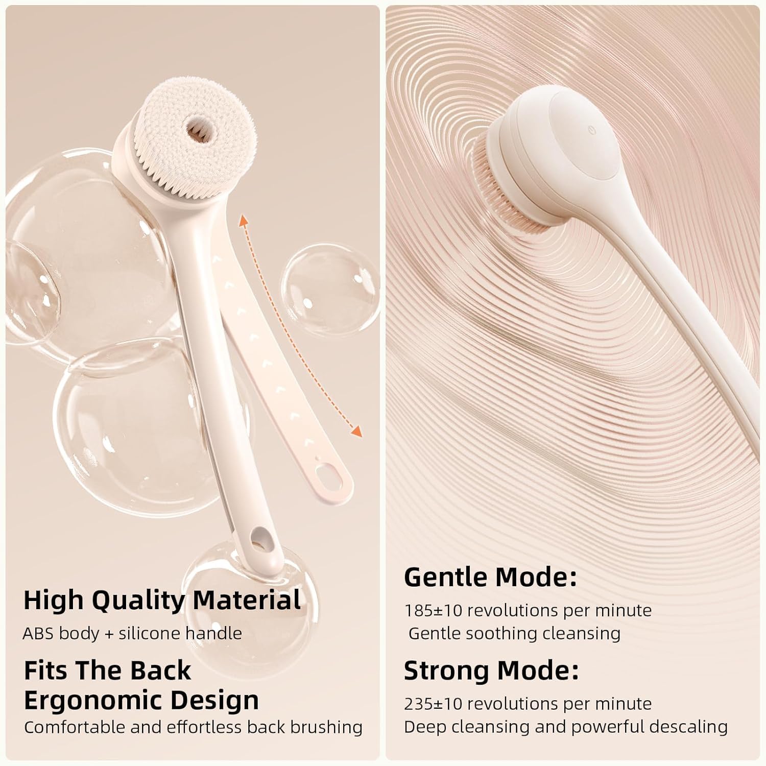 Oh,XIYU lotion-applicator head for even application and gentle massage