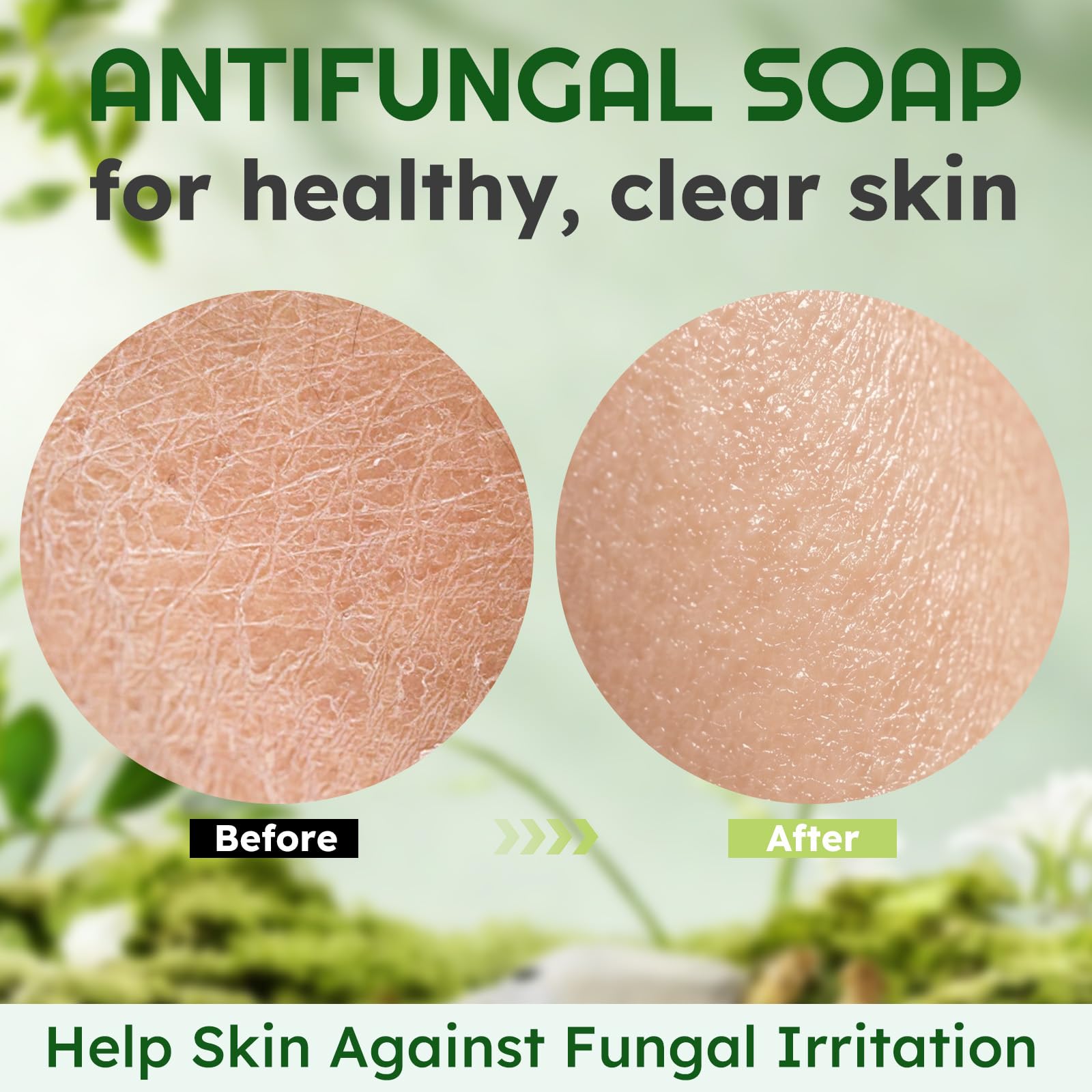 Oiangna soap placed in gym bag to illustrate on-the-go freshness and post-workout cleansing