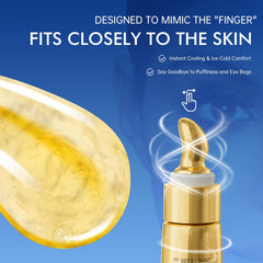 OIDLA 1% retinol eye serum applying to smooth fine lines