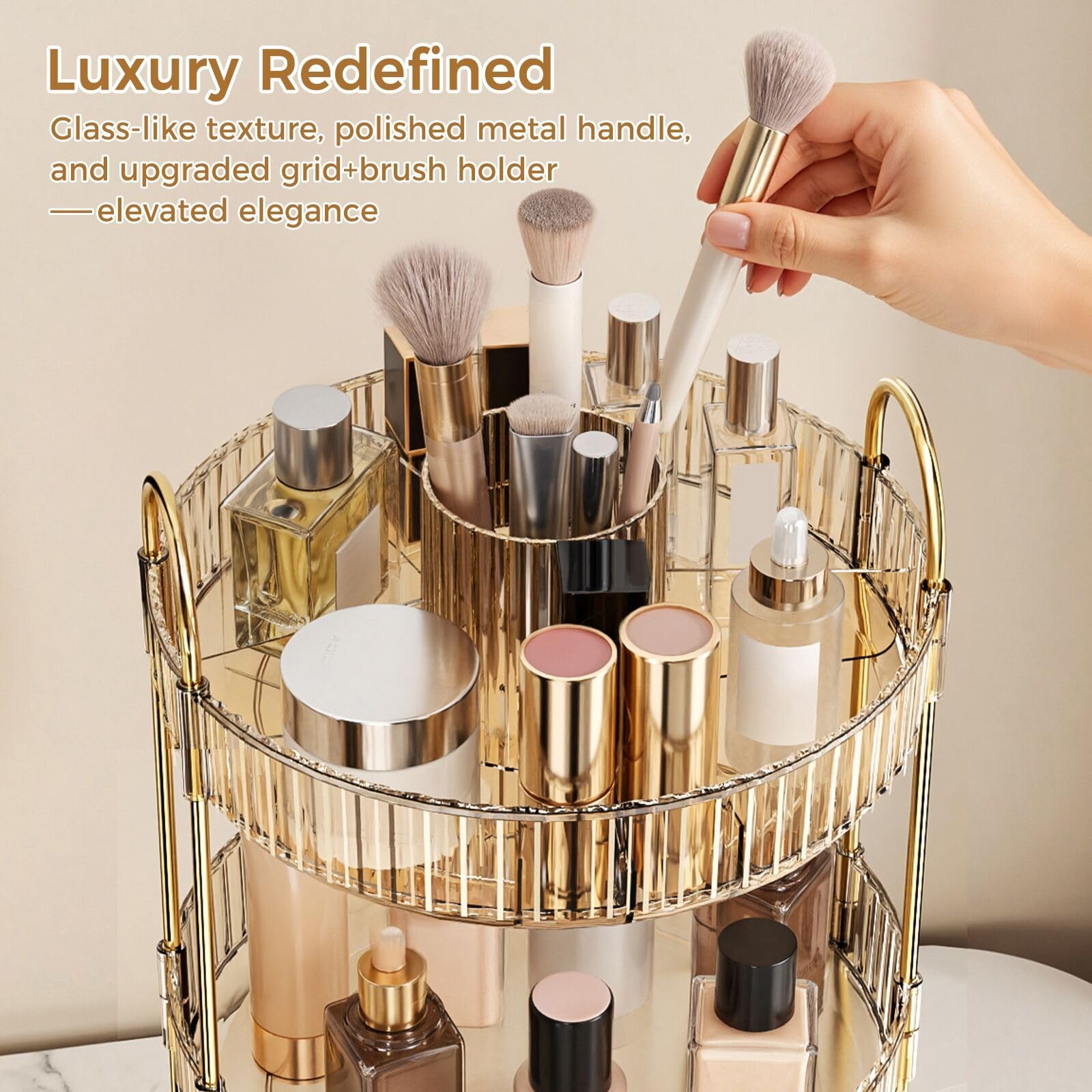Oifecsie gift-ready cosmetic display case suitable for gifts.