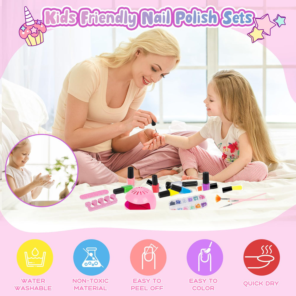 Oisacirg Wearable nails for imaginative, kid-friendly manicure options.