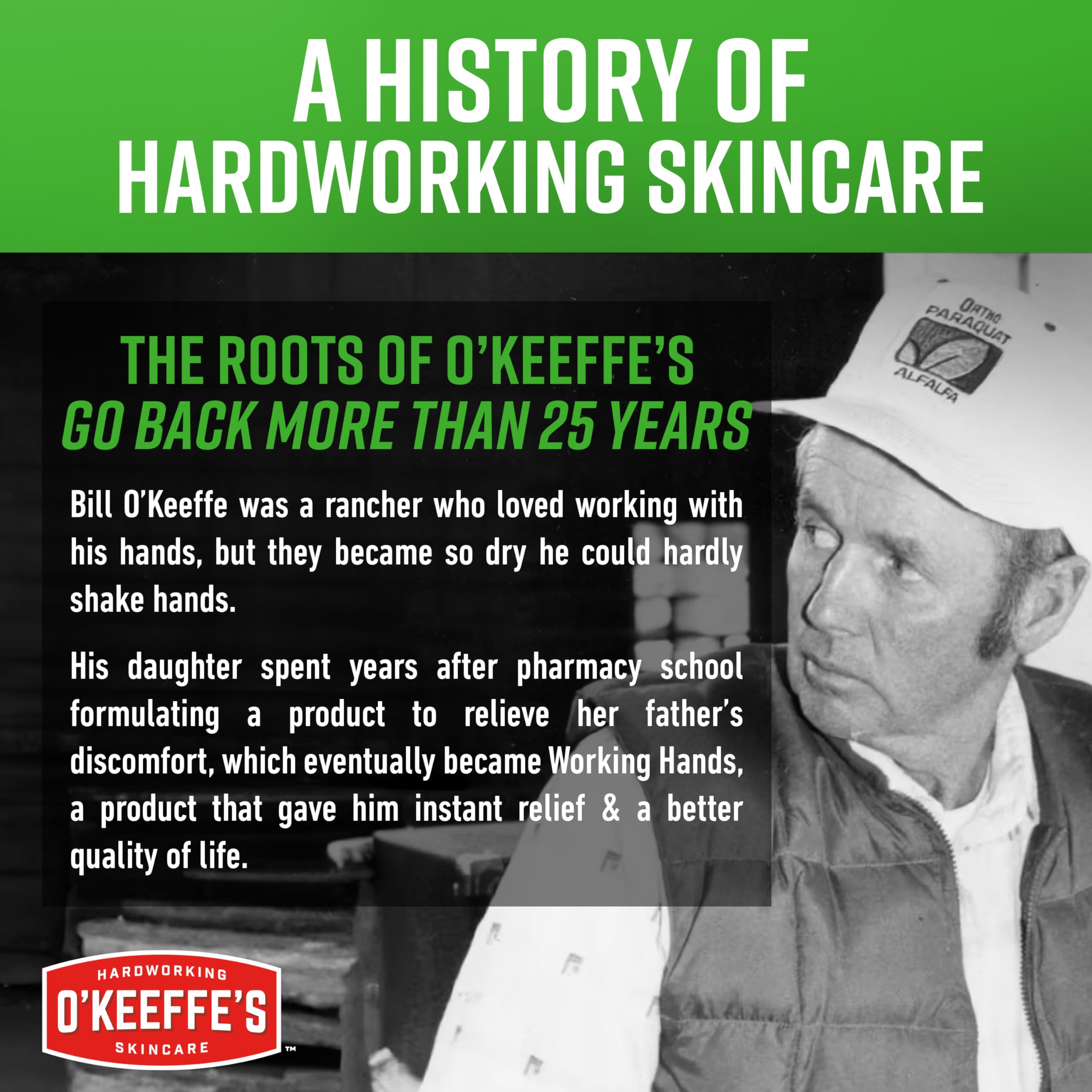 Using O'Keeffe's Healthy Feet cream on dry feet