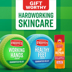 O'Keeffe's Healthy Feet jar boosting moisture on dry feet