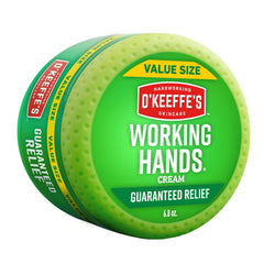 O'Keeffe's Working Hands jar 6.8oz ready to deliver fast moisture for dry hands.