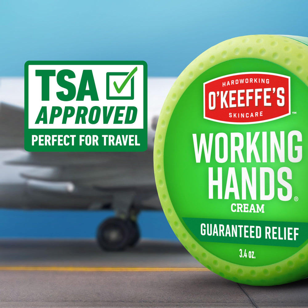 O'Keeffe's Working Hands unscented tube ready for daily use in routine