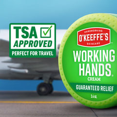 O'Keeffe's Working Hands unscented tube ready for daily use in routine