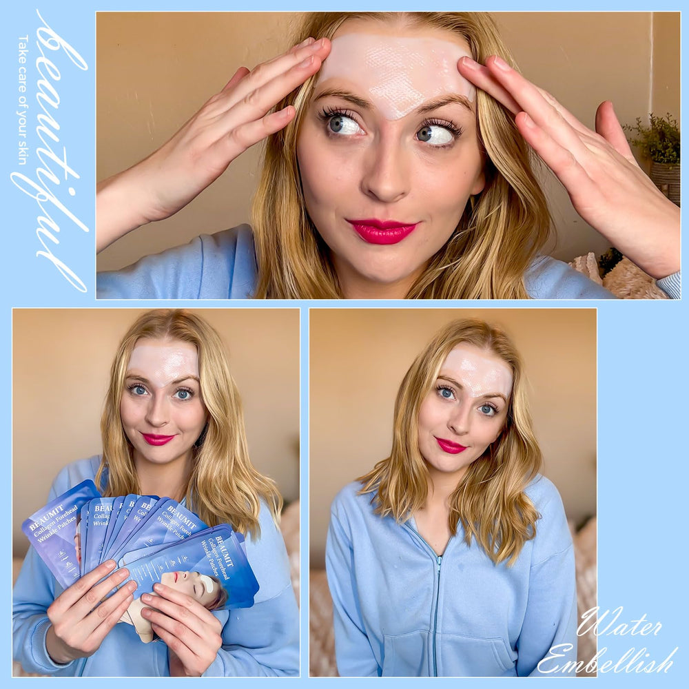 Okela forehead patches sleeping on, overnight wear designed for effortless nightly wrinkle care