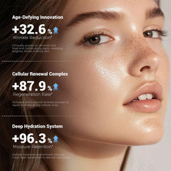 Okela hyaluronic acid serum closeup highlights moisture retention for plump skin.