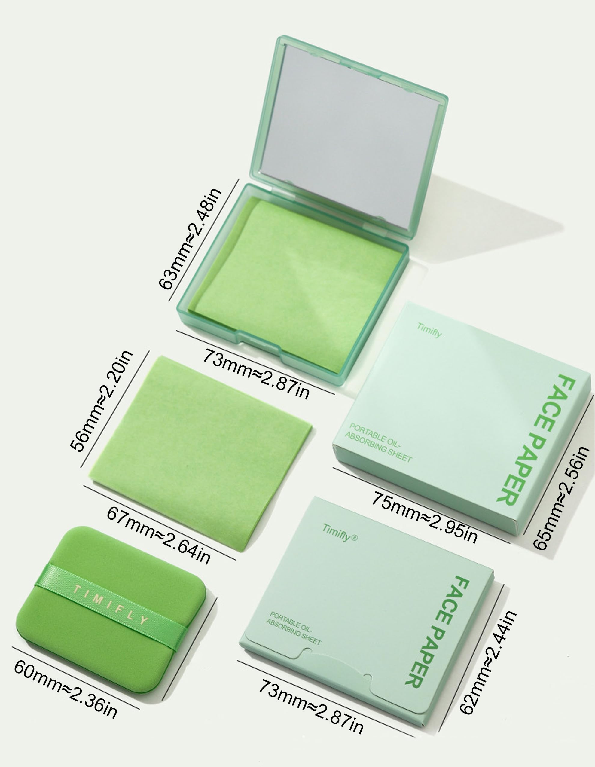 Okerker 300-sheets set provides ample supply for daily use and travel refills.