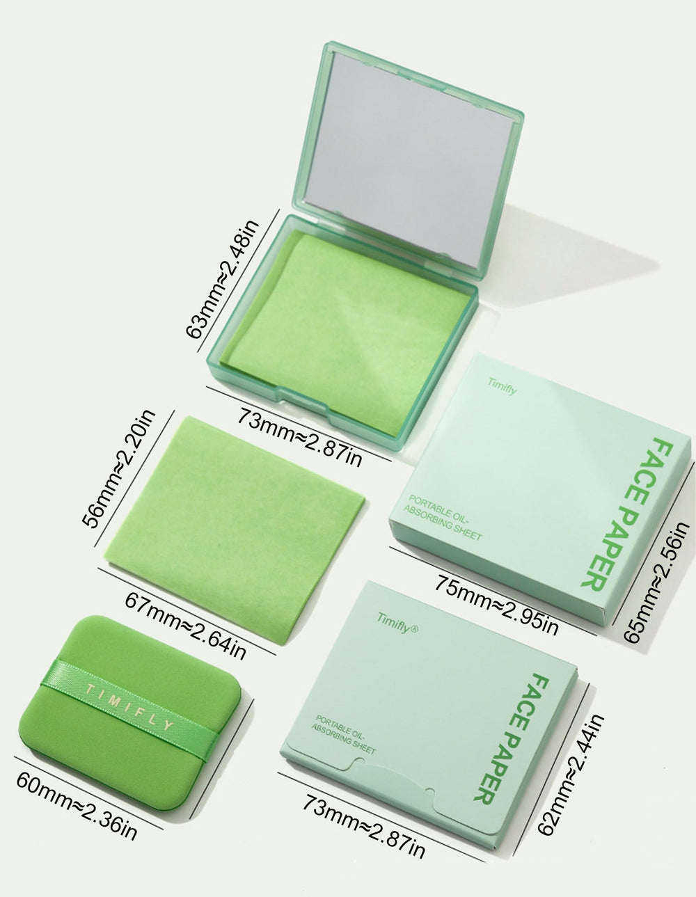 Okerker 300-sheets set provides ample supply for daily use and travel refills.
