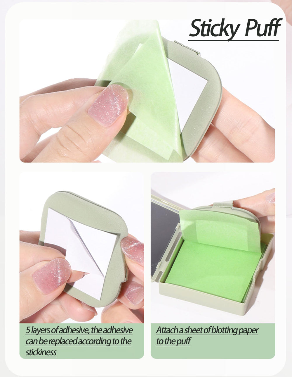 Okerker refill pack ensures you stay oil-free with repeated use and less waste.