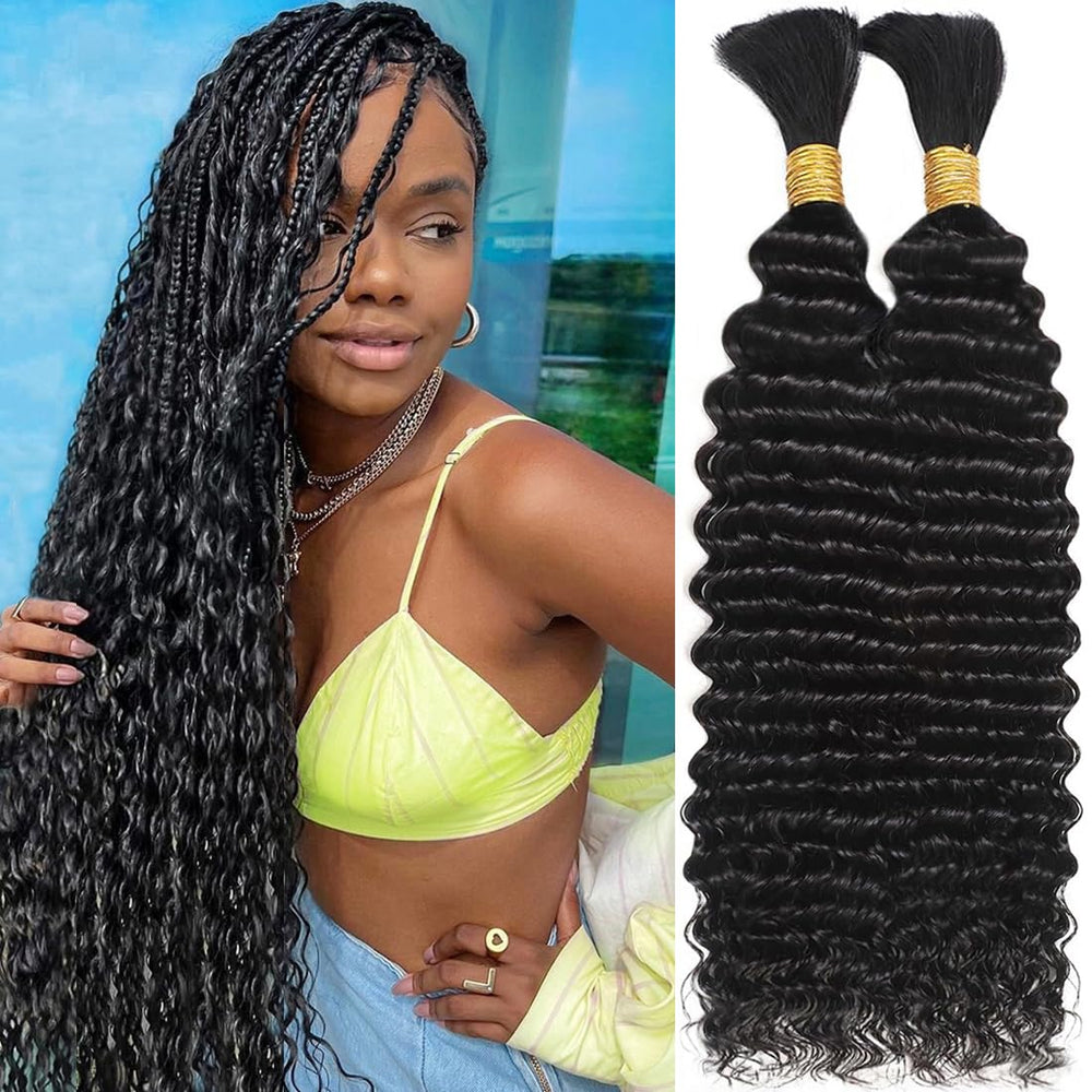 OKVOKV braiding hair 110g bundle pack ready to braid for natural boho styles.