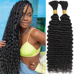 OKVOKV braiding hair 110g bundle pack ready to braid for natural boho styles.