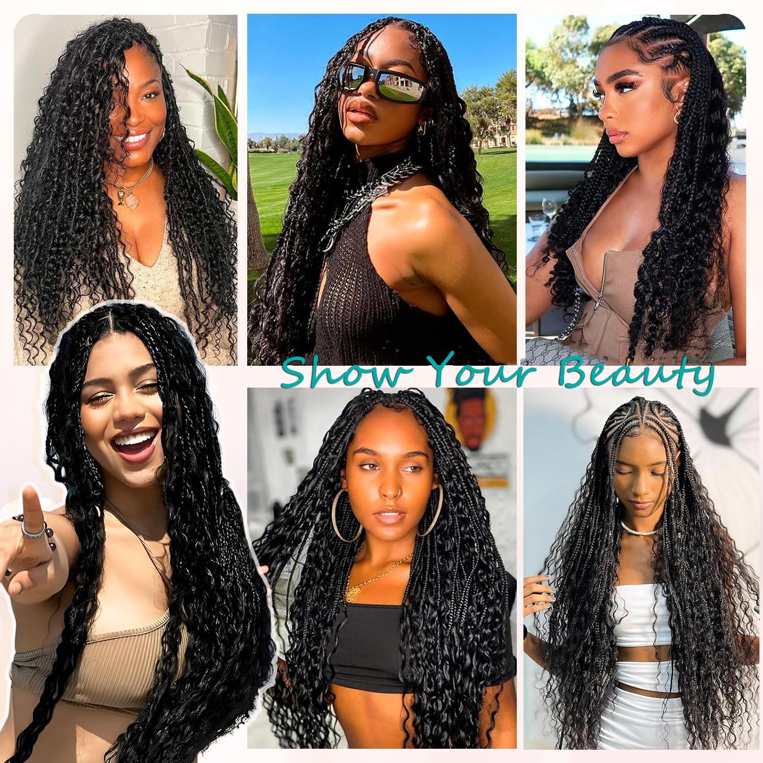 OKVOKV color variety includes black, brown, 99J, ginger, blonde, and ombre for personalized looks.
