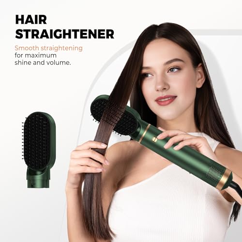 OKWRAP rotating-barrel showcasing easy air-wrapping curls in seconds