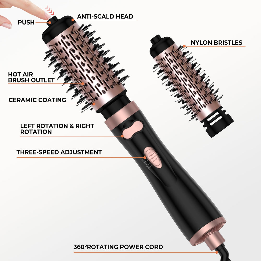 OKWRAP in-use results show smooth, voluminous hair with minimal frizz