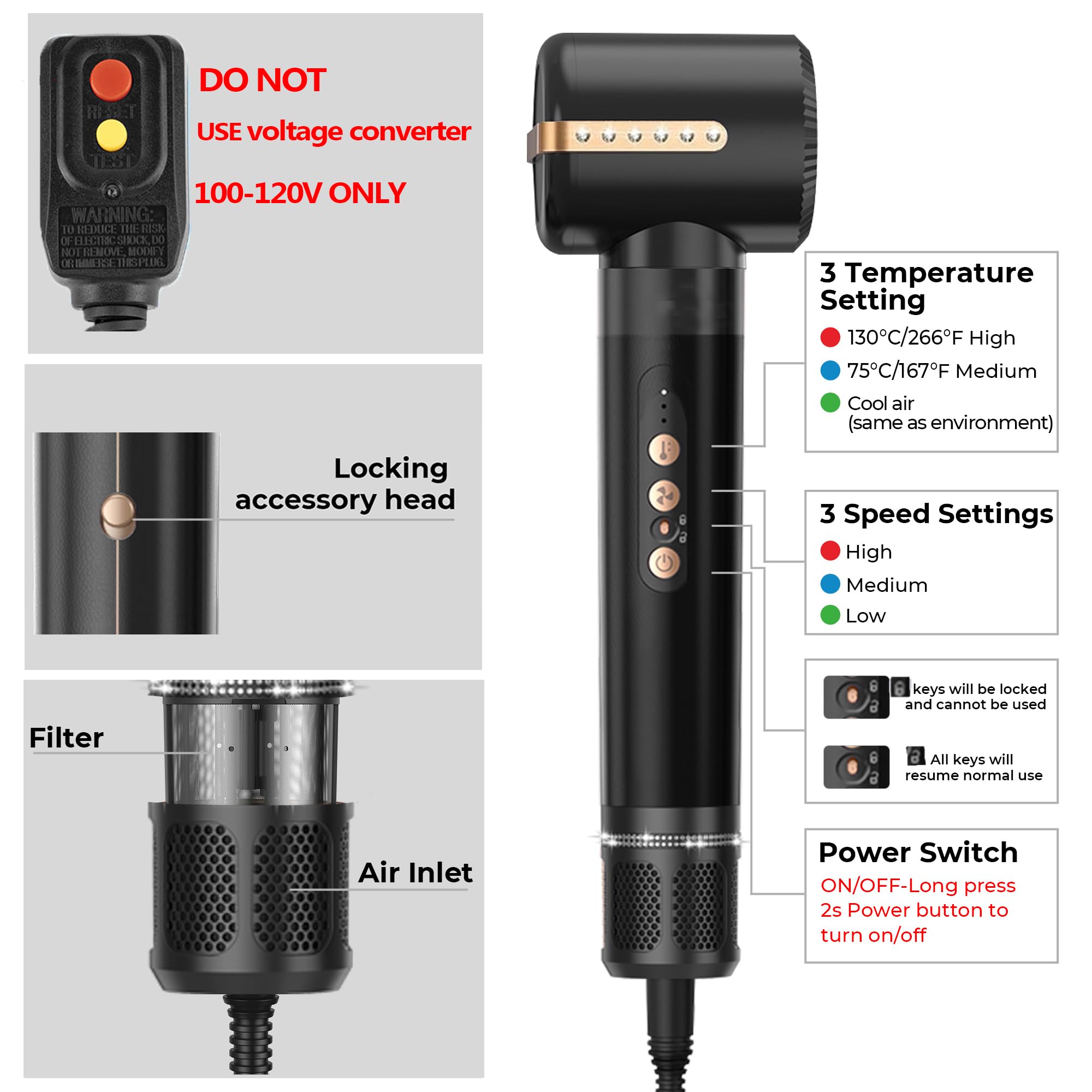 OKWRAP ionic hot air brush helps reduce frizz during styling