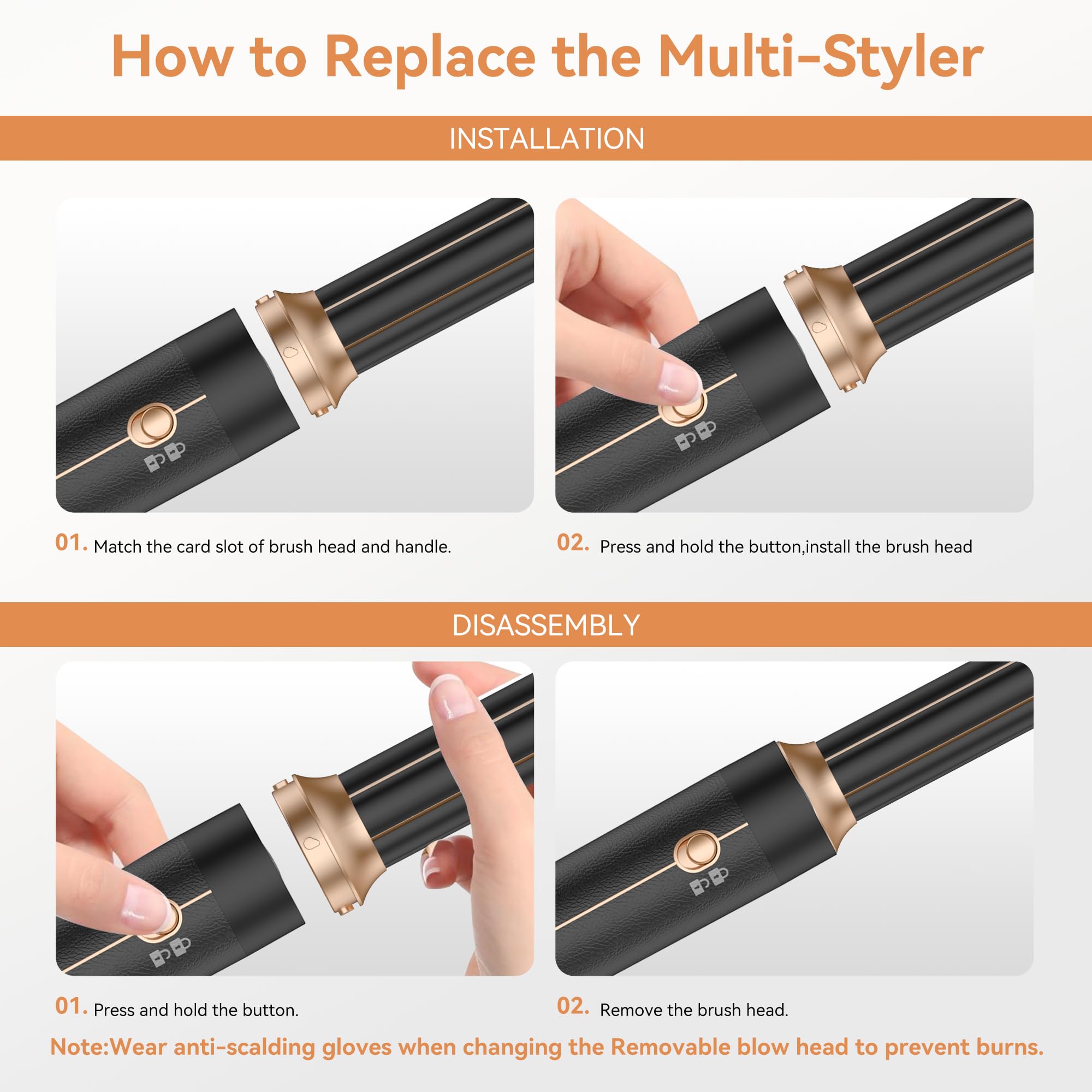 OKWRAP travel-friendly hair styler for on-the-go touch-ups