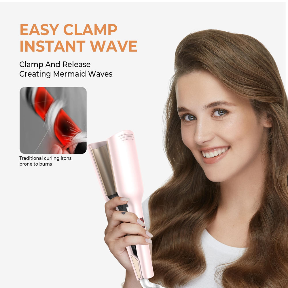 OKWRAP Waver pink glossy finish with comfortable grip