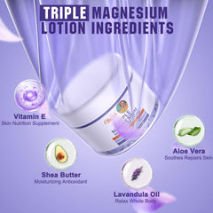OLACLUK magnesium lotion-relief-muscle suggests quick comfort for tense legs after workouts.