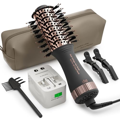 Olaermoso dual-voltage travel hair dryer compact for global styling