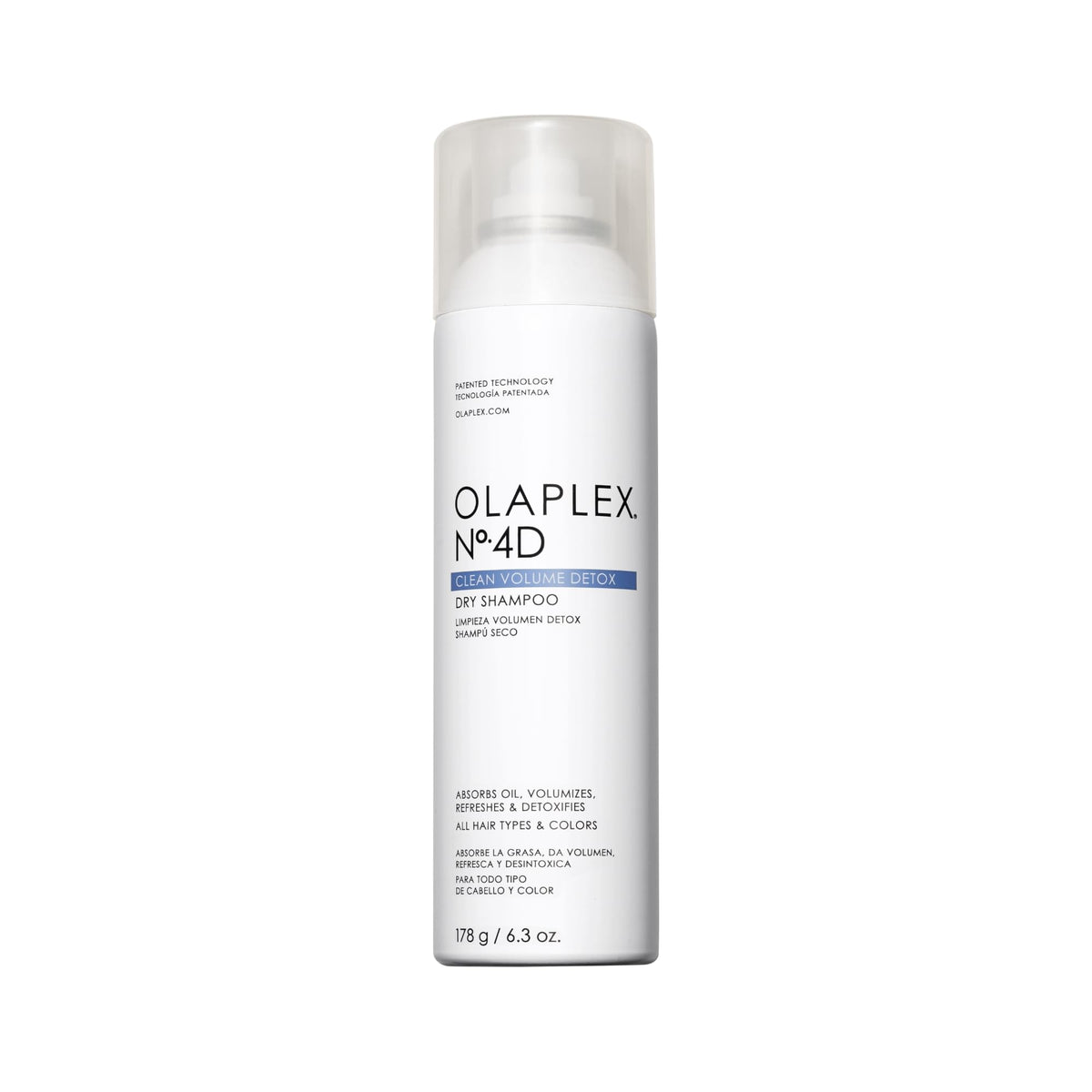 Olaplex No.4D bottle pour demonstrates a light cleanse without buildup
