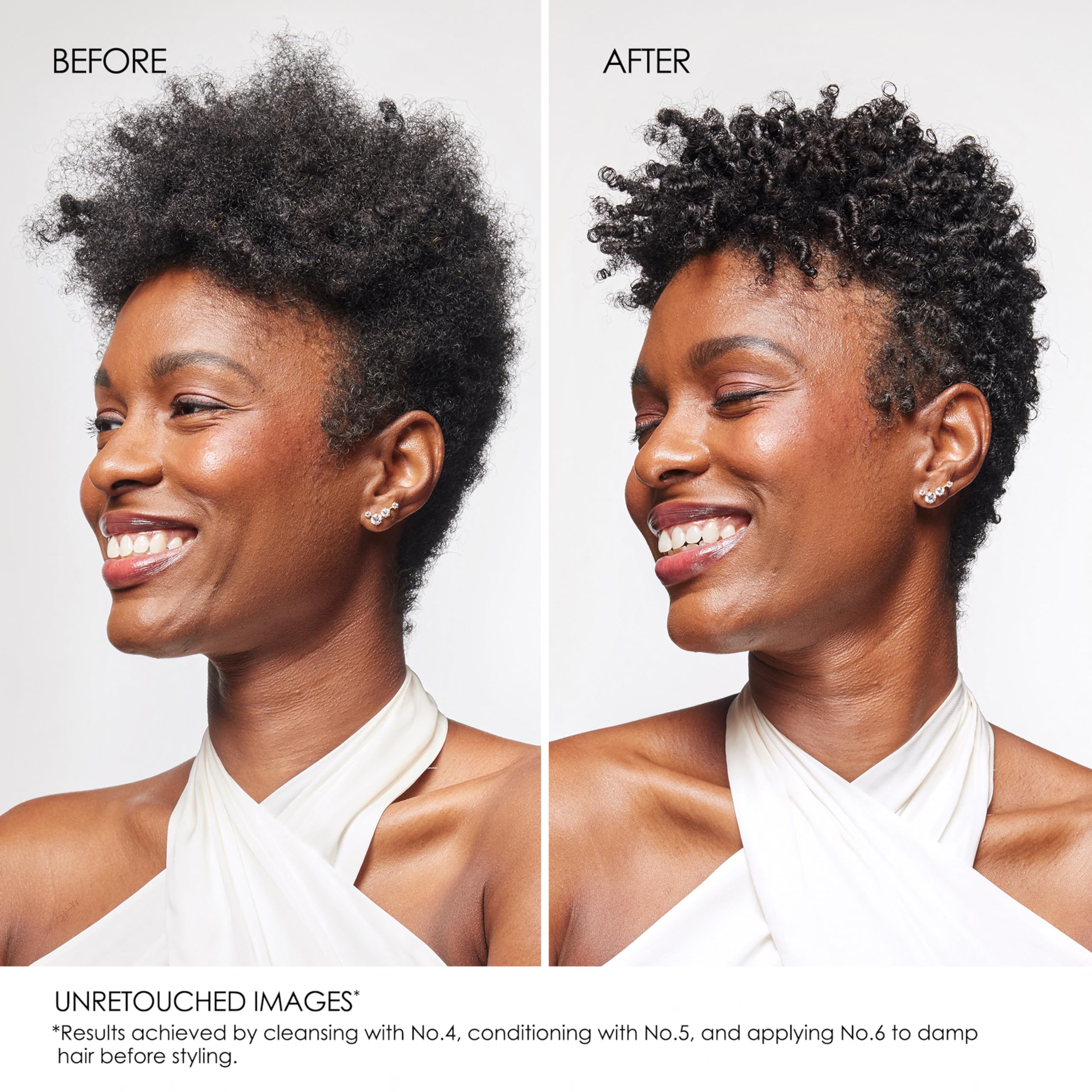 Olaplex packaging on shelf highlights vegan, color-safe formula