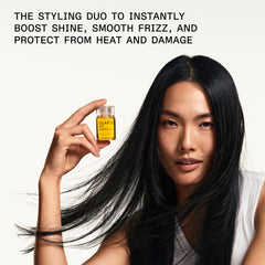 Duo packaging of Olaplex Endless Shine Gift set with full-size bottles.