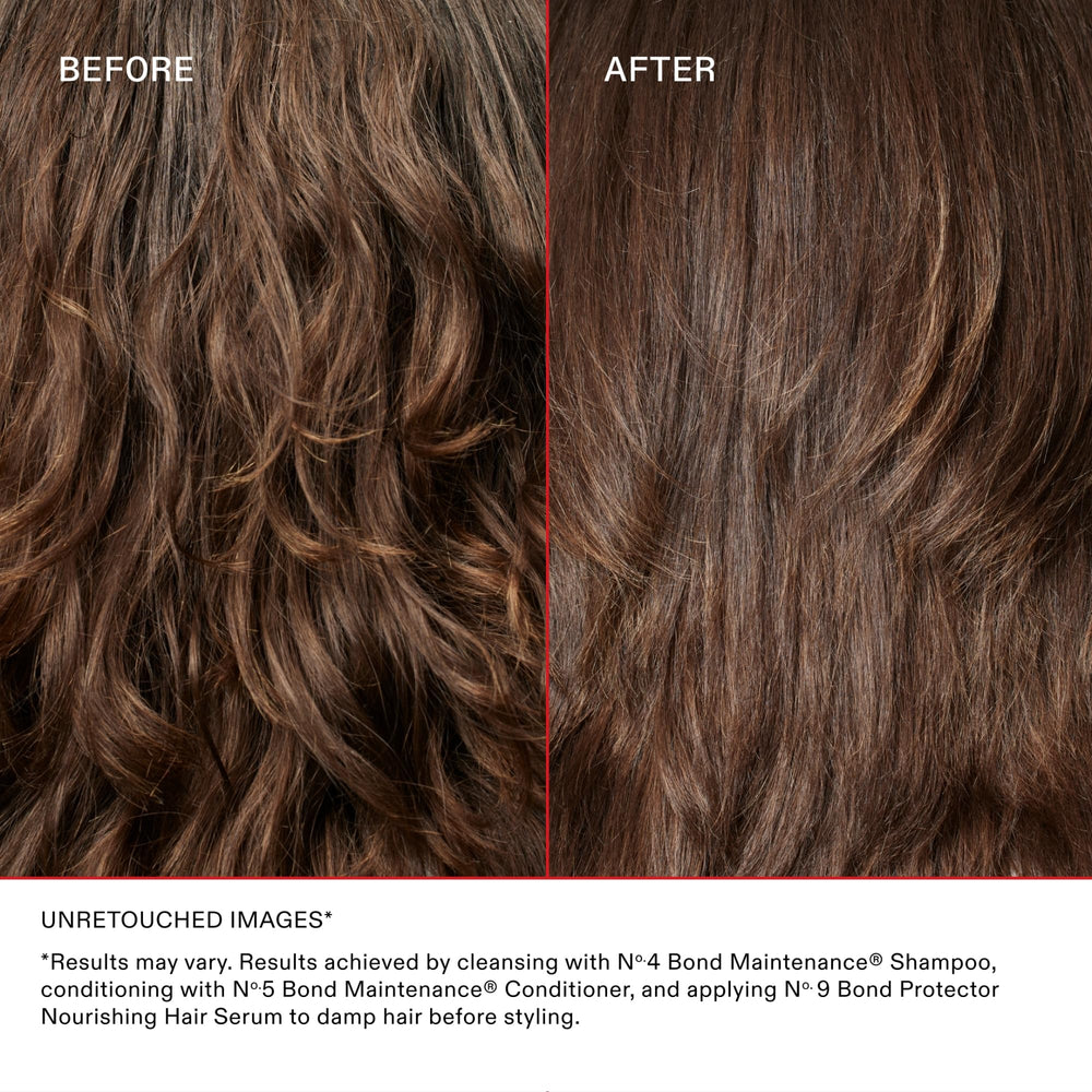 Olaplex N4 conditioning scent and luster hint at glossy, healthy-looking strands.